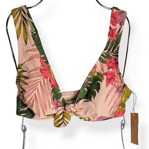 Kona Sol Bikini Top  Bow Tie Front  Small